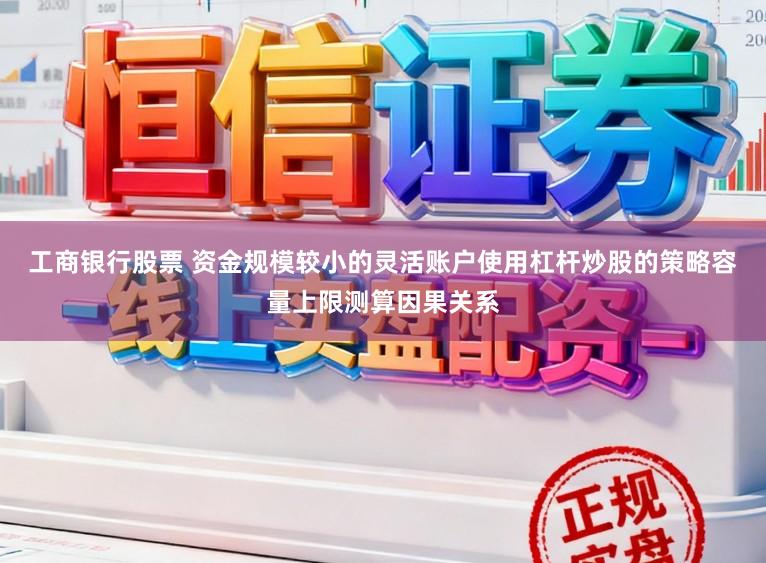 工商银行股票 资金规模较小的灵活账户使用杠杆炒股的策略容量上限测算因果关系